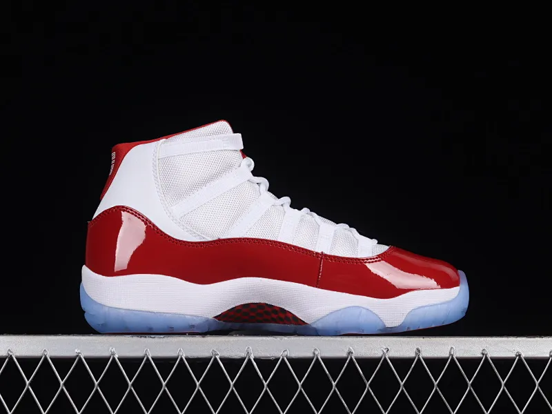 All categories Air Jordan Jordan series basketball shoes Air Jordan 11 F version Air Jordan 11 "Cherry" AJ11 Joe 11 cherry red real carbon plate women's high-top basketball shoes CT8012-116